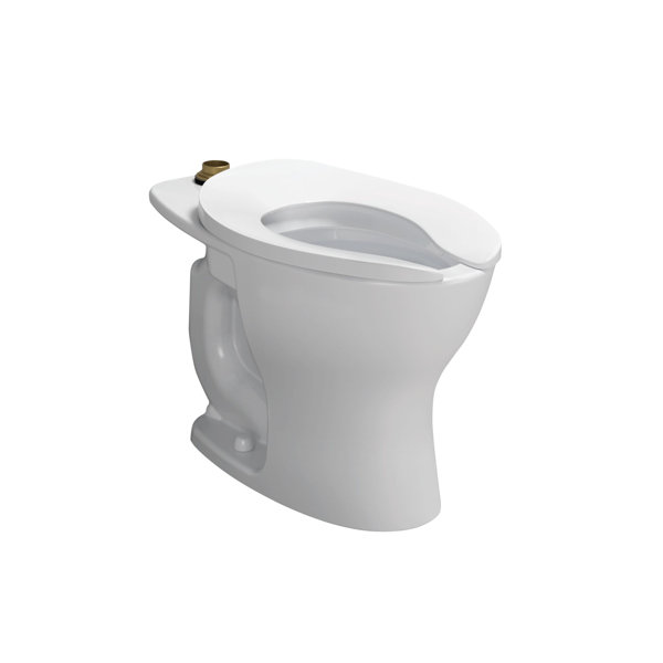 TOTO Tornado Flush Commercial Flushometer FloorMounted Toilet with